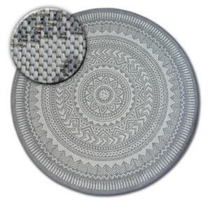 Koberec SIZAL FLAT kruh 48695/637 Vitráž