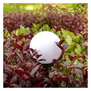 LED solárna lampa LED/1,2 V 6500 K 200 mAh pr. 10 cm IP44 biela/čierna