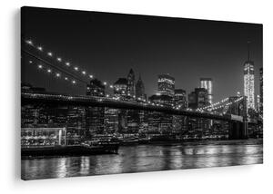 Obraz Brooklyn mosta v New Yorku (90x60 cm)