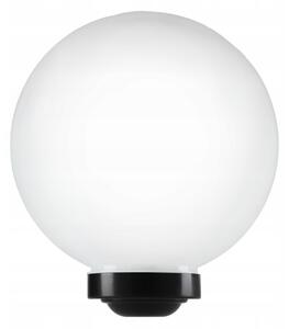 LED solárna lampa LED/1,2V 6500K 200 mAh pr. 30 cm IP44 biela/čierna