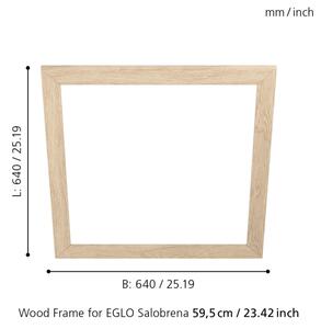 Eglo 99423 - Rám na svietidlo SALOBRENA 595x595 mm