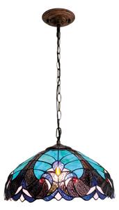 BRILAGI - Tiffany vitražový luster na reťazi CORAL 1xE27/60W/230V pr. 40 cm