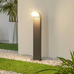 Podstavné svietidlo Lucande LED Tinna, 60 cm, antracit, IP65
