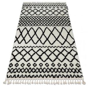 Koberec BERBER SAFI N9040 biely / čierny Fredzle berber marokánsky