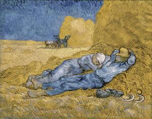 Vincent van Gogh - Umelecká tlač Siesta, (40 x 30 cm)