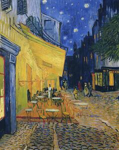 Gogh, Vincent van - Obrazová reprodukcia Kaviareň na terase v noci, (30 x 40 cm)
