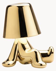 Prenosná malá stolová LED lampa Golden Brothers Bob, stmievateľná