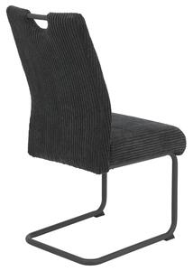 Jedálenská stolička REMEK S XL antracitová