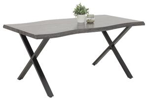Jedálenský stôl GORA III T sivá/čierna