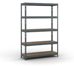 Policový regál 1786x1200x400 mm, nosnosť 280kg