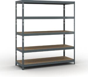 Policový regál 1786x1600x600 mm, nosnosť 350kg