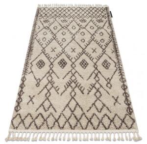Koberec BERBER TANGER B5940 krém / hnedý Fredzle berber marokánsky