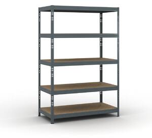Policový regál 1786x1200x600 mm, nosnosť 280kg