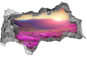 Nálepka fototapeta 3D výhľad Ružový kopec nd-b-72586785