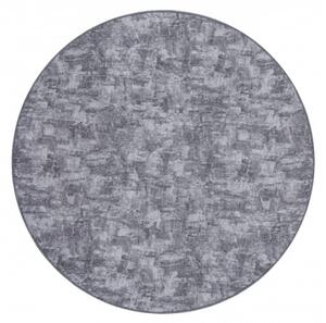 Koberec kruh SOLID sivý 90 BETON