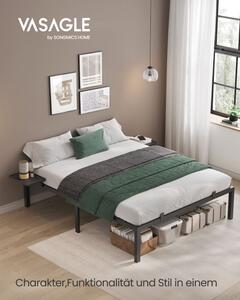 Kovová manželská posteľ 160 cm RMB095B01