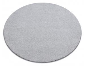 Koberec kruh VELVET MICRO sivý 90