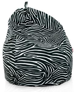 Sedací vak SAKO zebra