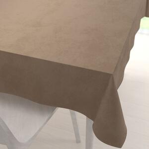 Biante Zamatový obdĺžnikový obrus Velvet Premium SVP-034 Kávovo hnedý 100x160 cm