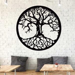 Drevený strom života na stenu - Vita - 45x45