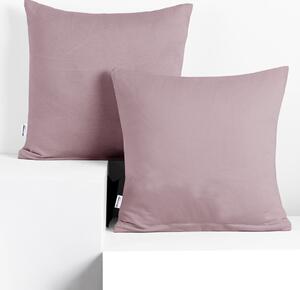 Obliečky na vankúše DecoKing Amber tmavo ľaliové, veľkosť 40x40*2