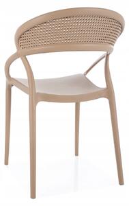 Záhradná stolička Glis II - béžová
