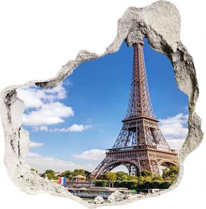 Samolepiaca nálepka Eiffelova veža v paríži