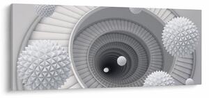 Obraz 3D abstrakcie (120x50 cm)