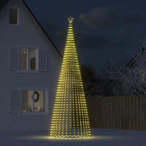 LED vianočný stromček 1544 LED teplá biela 500 cm