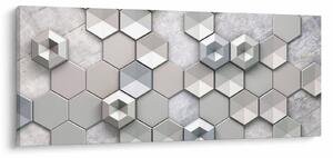 Obraz 3D abstrakcie (120x50 cm)