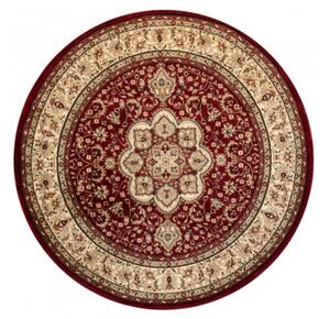 Koberec ROYAL ADR kruh vzor 521 bordo