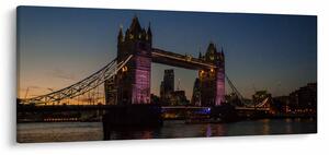 Obraz - Tower bridge (120x50 cm)
