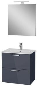 Kúpeľňová zostava Moira (59x61x39,5 cm, sivá)