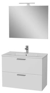 Kúpeľňová zostava Moira (79x61x39,5 cm, biela)