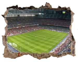 Samolepící díra na stěnu Barcelona štadión