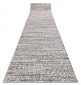 Behúň SIZAL FLOORLUX vzor 20389 strieborný / čierny