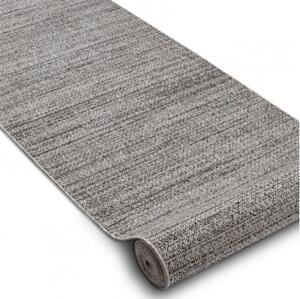 Behúň SIZAL FLOORLUX vzor 20389 strieborný / čierny