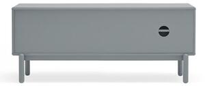Modrý/sivý TV stolík 140x56 cm Corvo – Teulat
