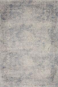 Koberec RUSTIC TEXTURES 9 IVORY/L. modrý