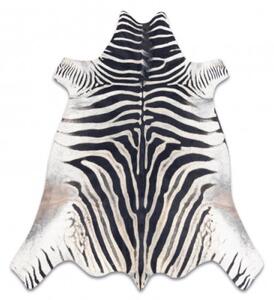 Koberec imitácia kože Zebra G5128-1 biela-čierna