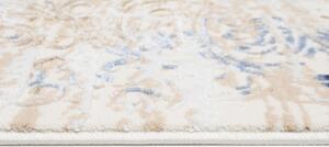 Kusový koberec Hyaci krémovo-modrý 80x150cm