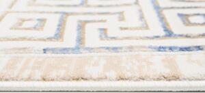 Kusový koberec Hyla krémovo-modrý 80x150cm