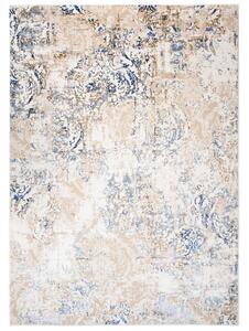 Kusový koberec Hiria krémovo-modrý 140x200cm