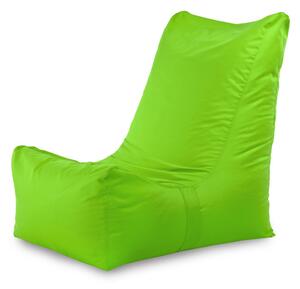 Moderné kreslo DISTINTO limetkové (OUTDOOR)