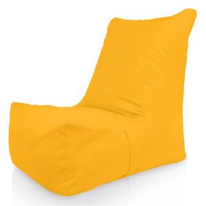 Moderné kreslo DISTINTO žlté (OUTDOOR)