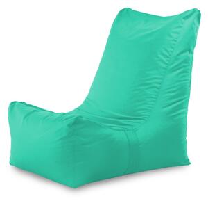 Moderné kreslo DISTINTO tyrkys (OUTDOOR)