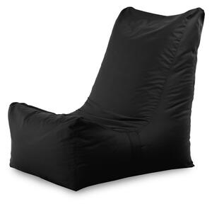 Moderné kreslo DISTINTO čierné (OUTDOOR)