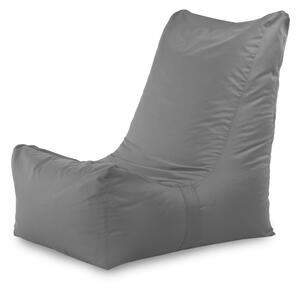 Moderné kreslo DISTINTO sivé (OUTDOOR)