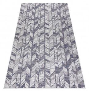 Koberec SIZAL SION Chevron 22180 ecru/nebeský/ružový