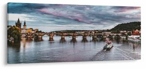 Obraz Karlovho mosta (120x50 cm)